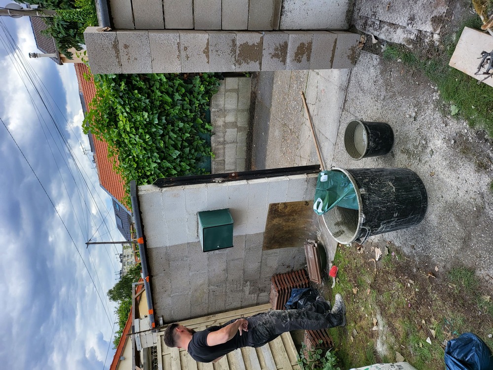 Installation d'un portillon extérieur