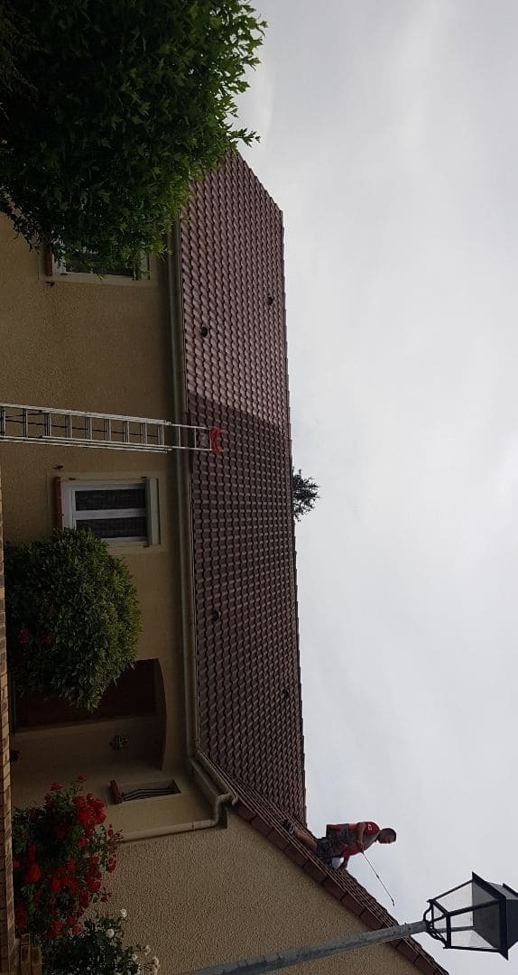 Nettoyage toiture tuiles