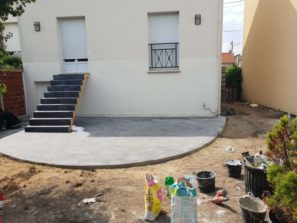 Création terrasse extérieure