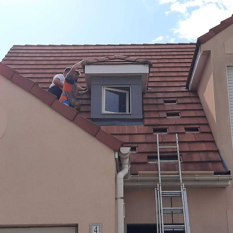 Finalisation réparation toiture